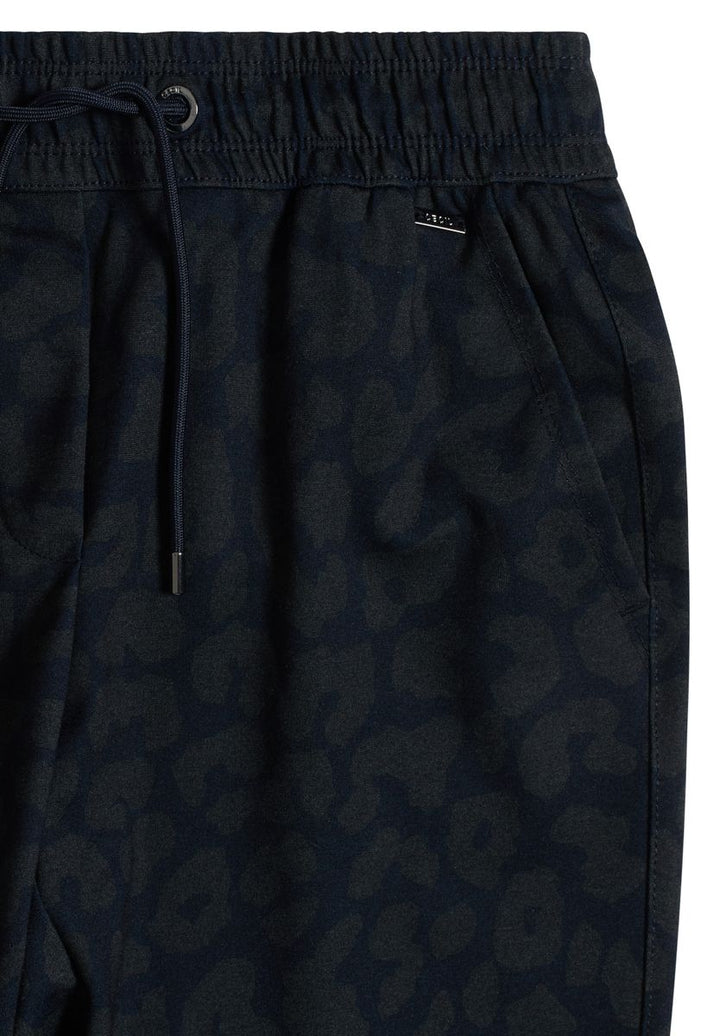 Mid Waist Slim Leg Hose im Casual Fit