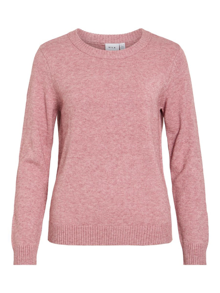 VIRIL O-NECK L/S  KNIT TOP - NOOS