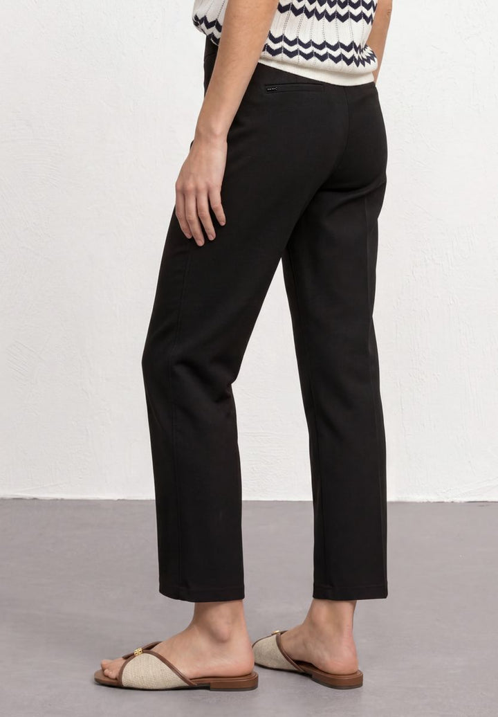 High Waist Straight Leg Hose im Casual Fit