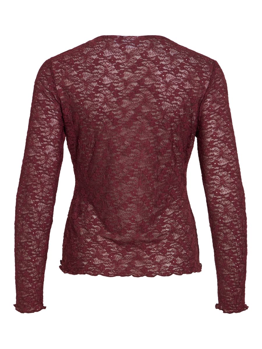 VIFAY O-NECK L/S TOP - NOOS