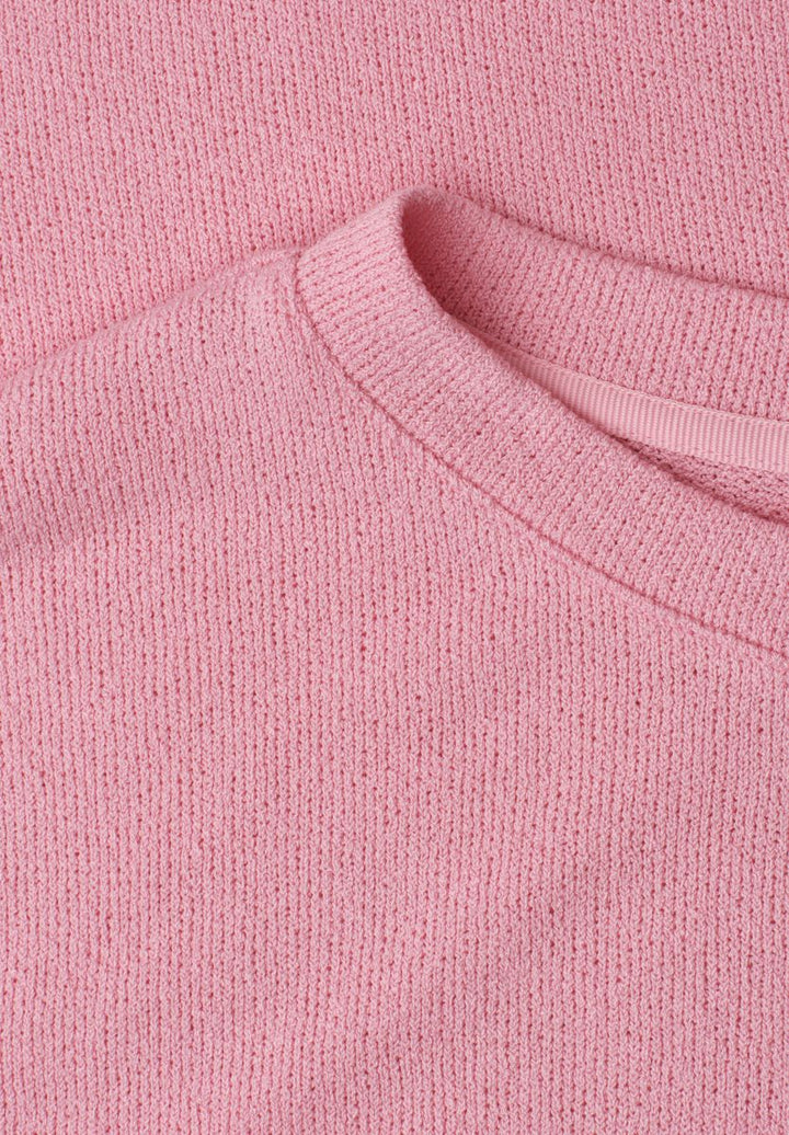 3/4-Arm Shirt in Strick-Optik