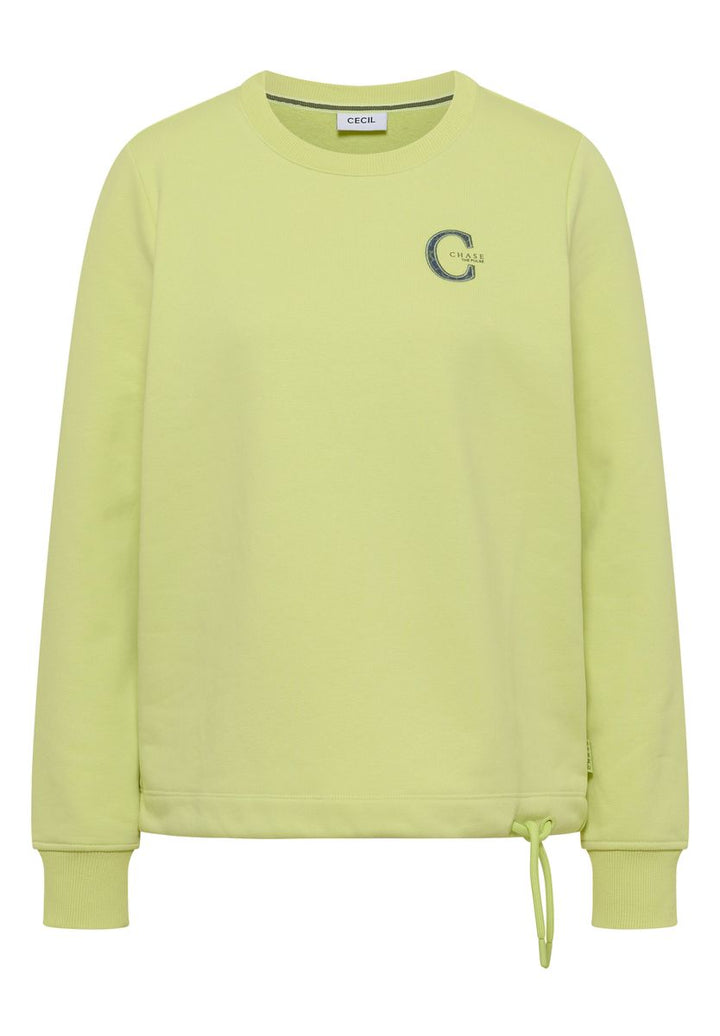 Sweatshirt mit Rundhals und Tunnelzug