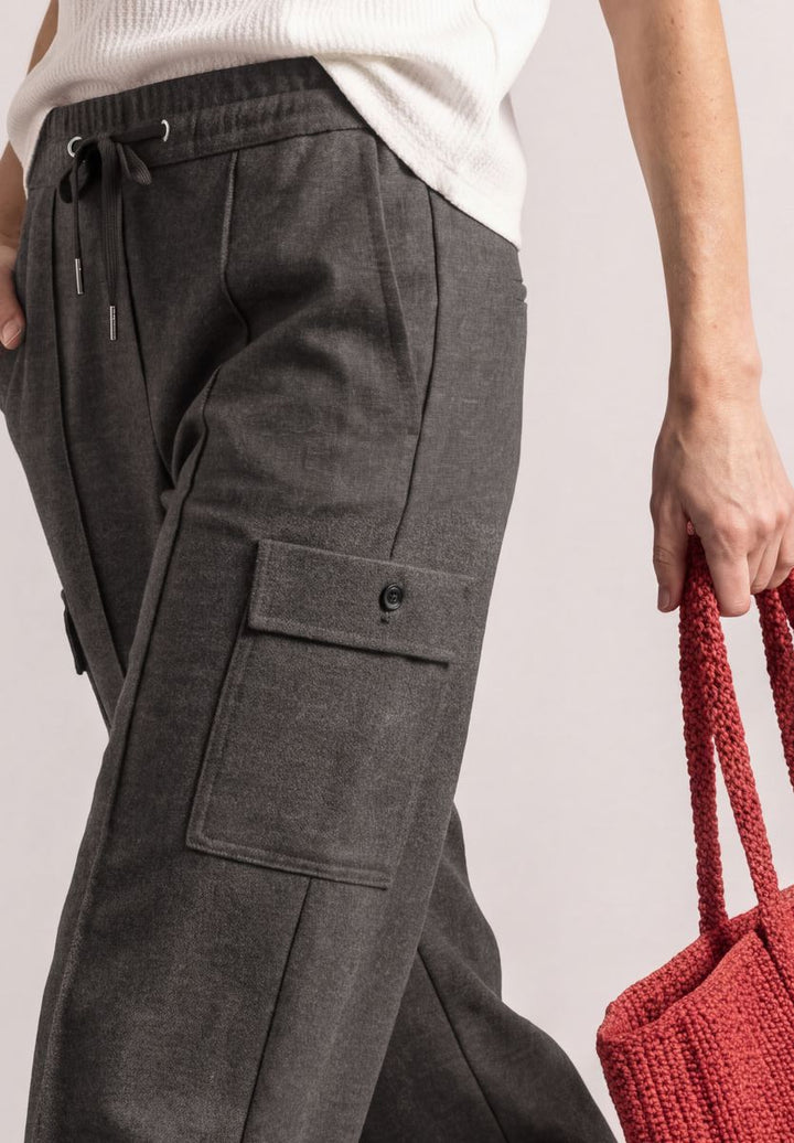 Straight Leg Hose mit Cargo-Taschen