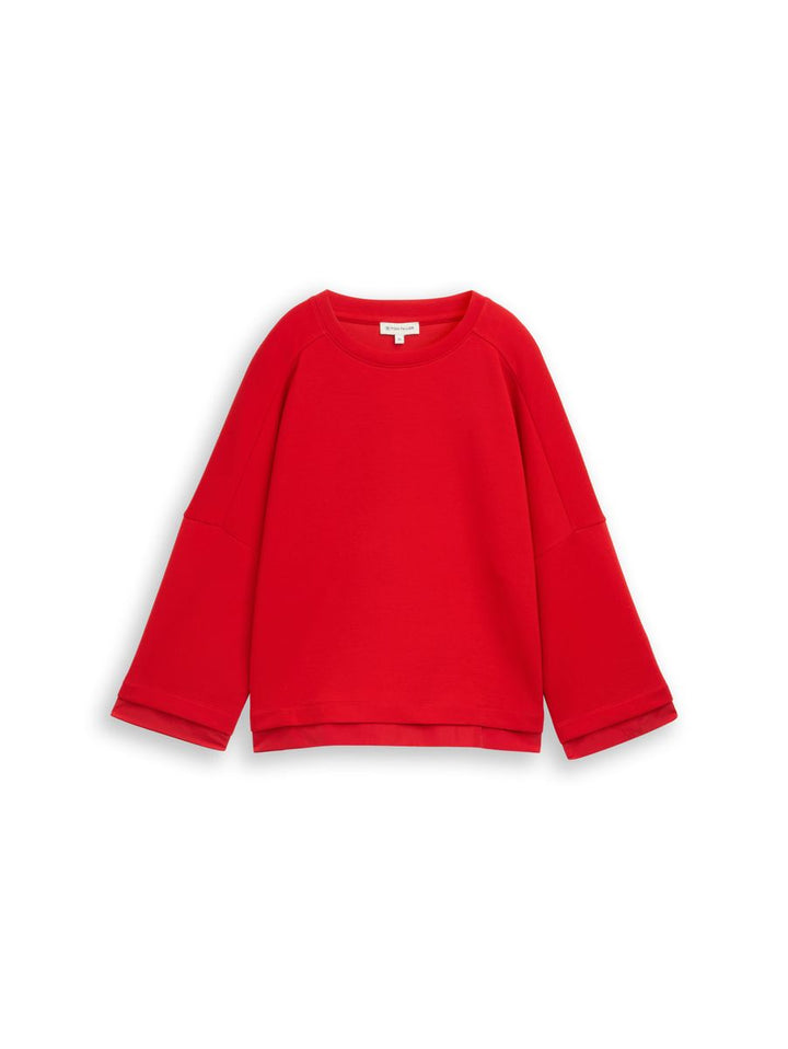 Loose Fit Sweatshirt mit 7/8-Arm