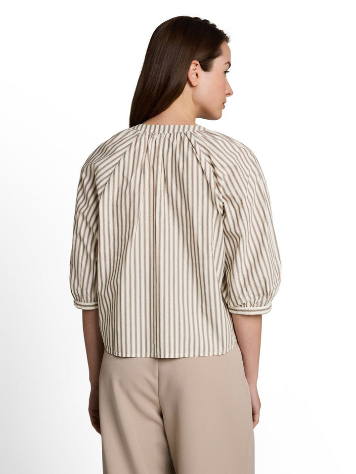 Bluse mit Streifenmuster