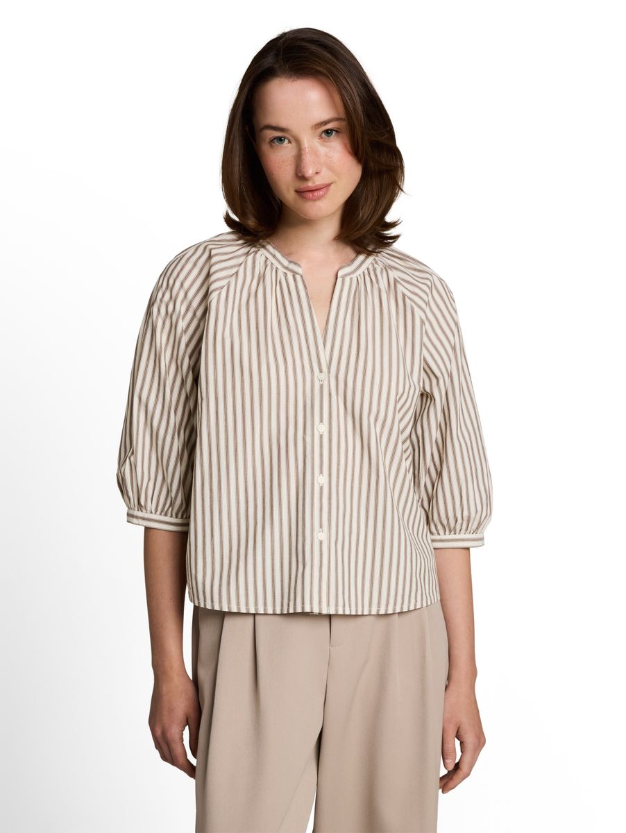 Bluse mit Streifenmuster