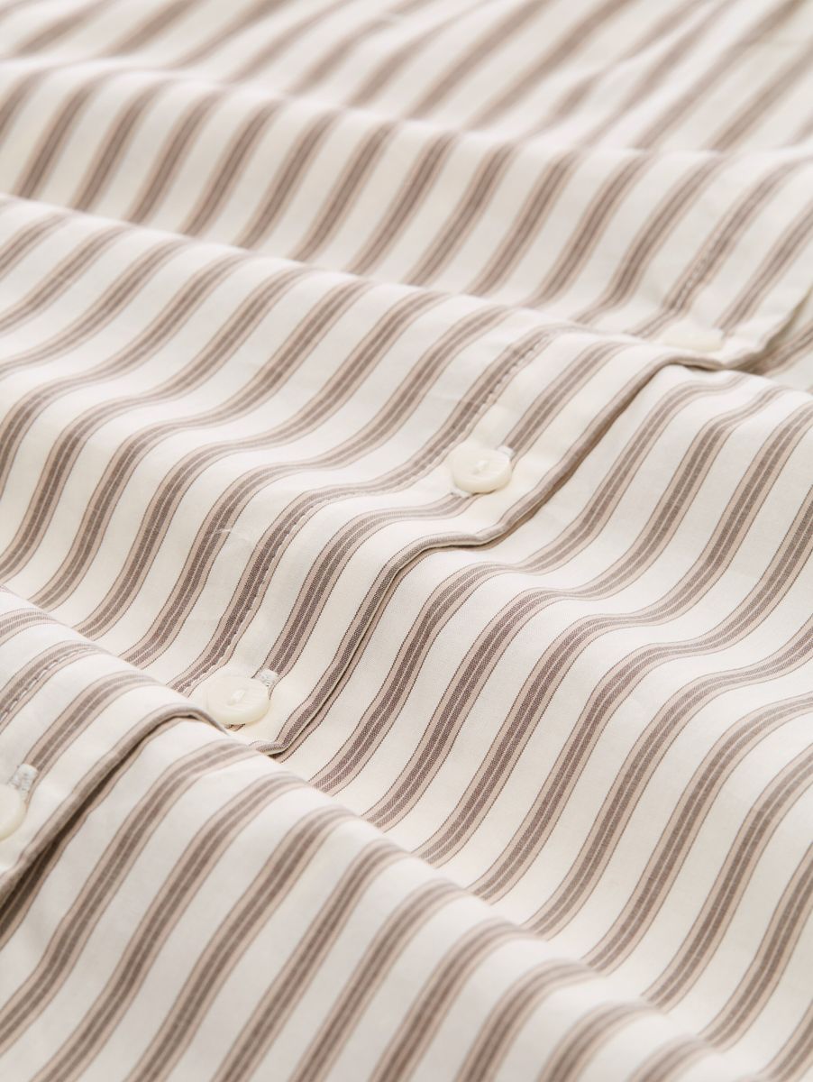 Bluse mit Streifenmuster