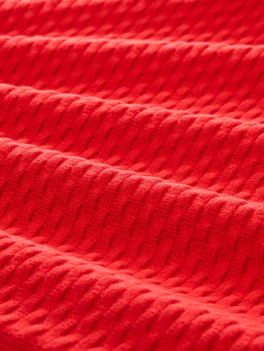 Strickpullover mit Struktur