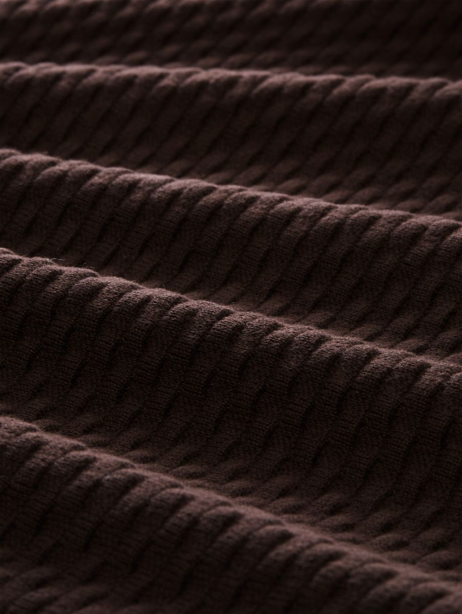 Strickpullover mit Struktur