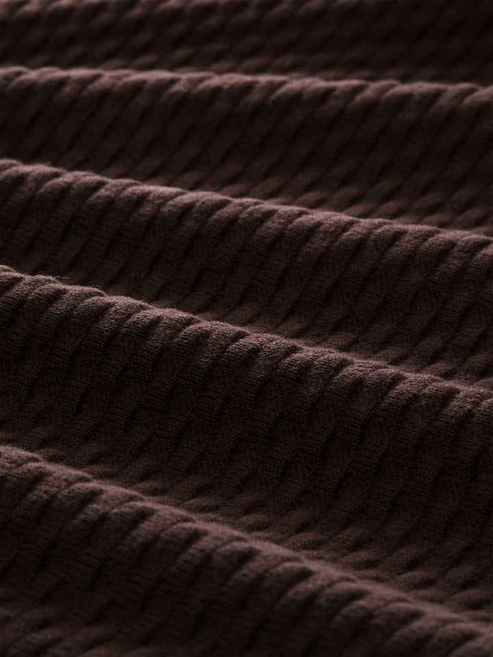 Strickpullover mit Struktur