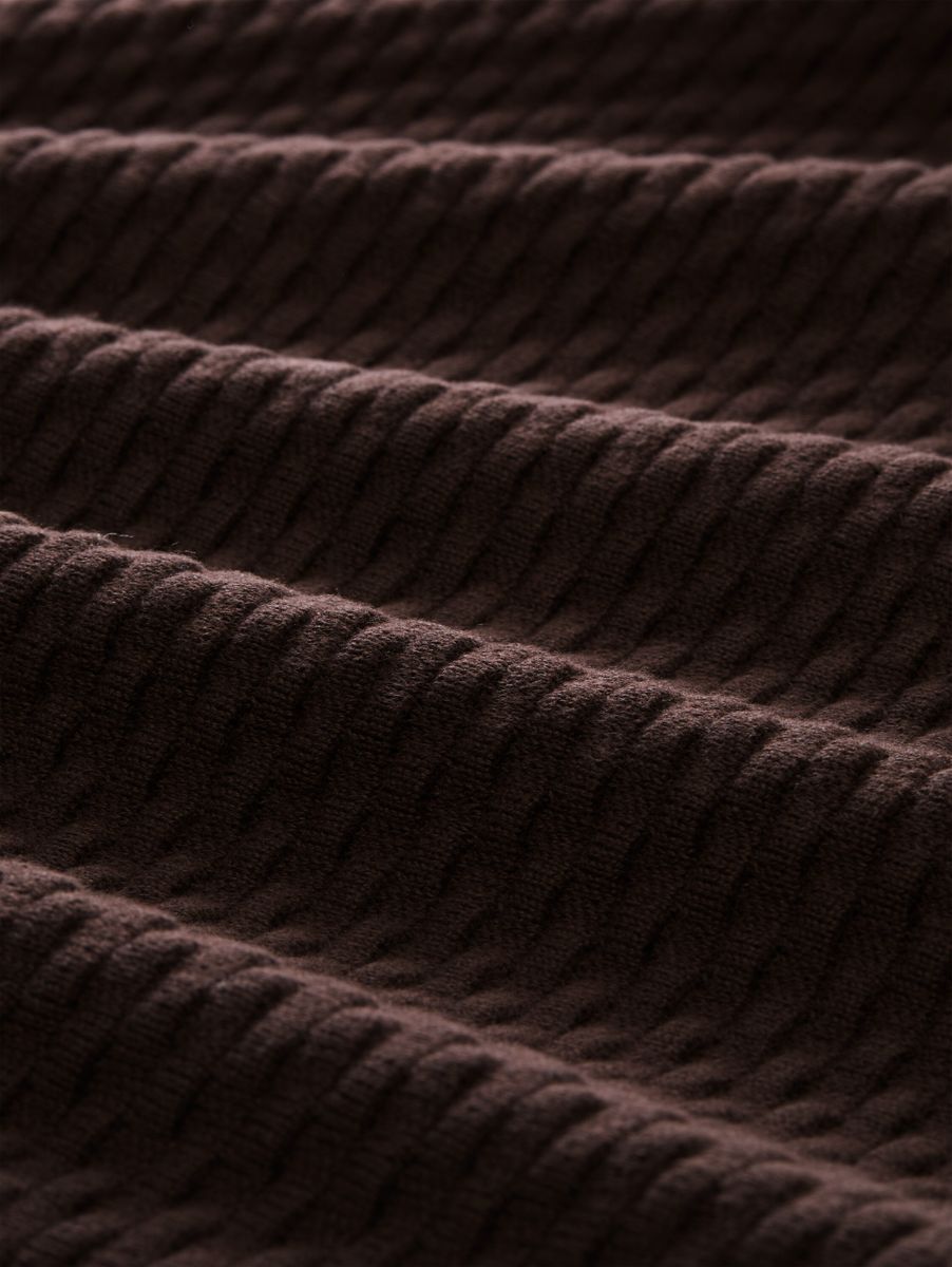 Strickpullover mit Struktur