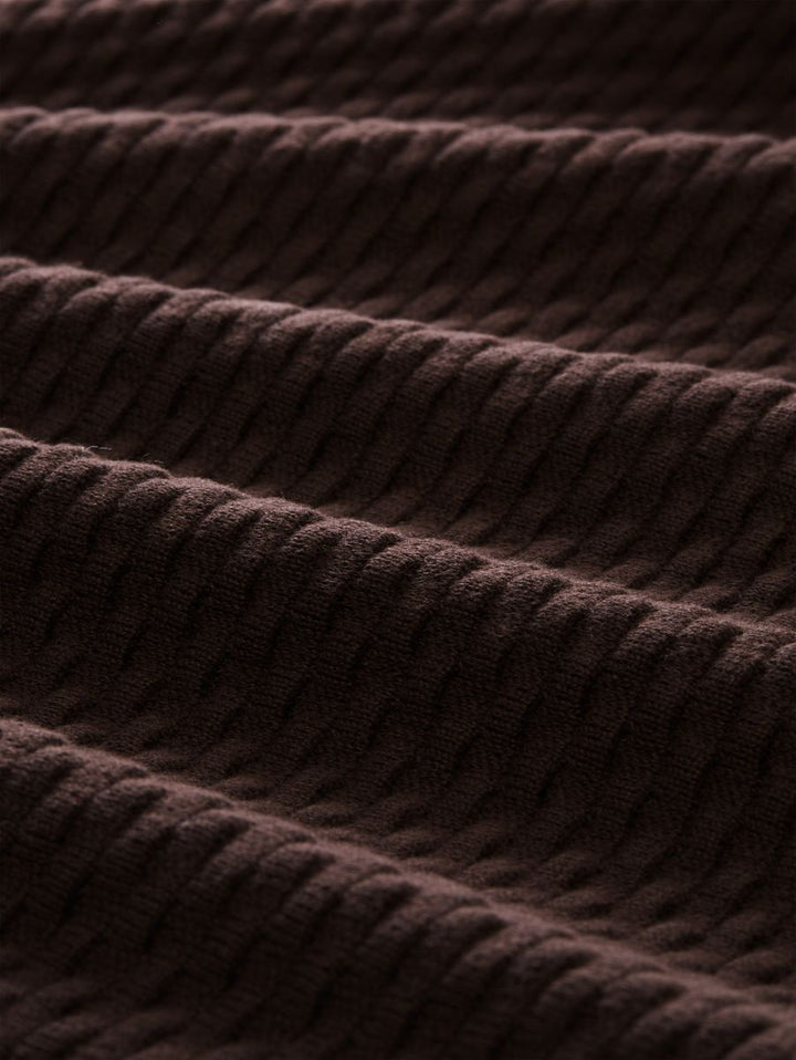 Strickpullover mit Struktur