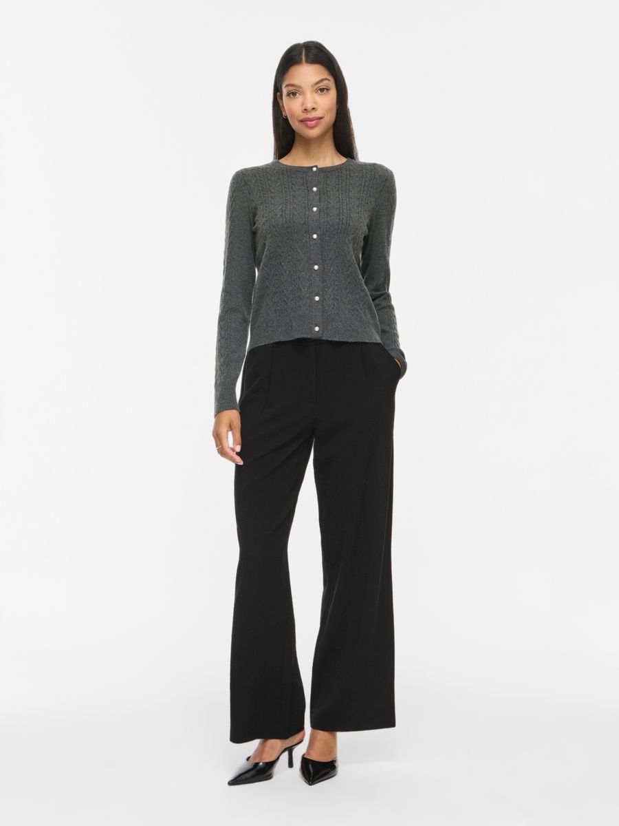 VIKERRY CABLE L/S KNIT CARDIGAN-NOOS