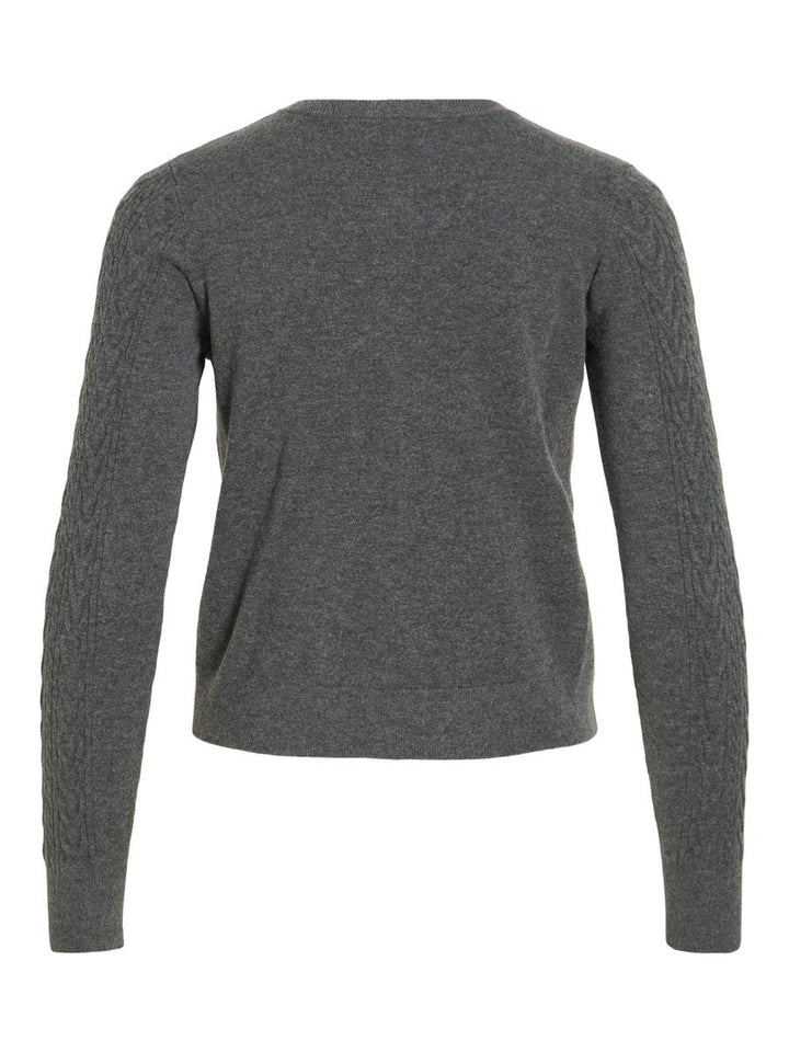 VIKERRY CABLE L/S KNIT CARDIGAN-NOOS