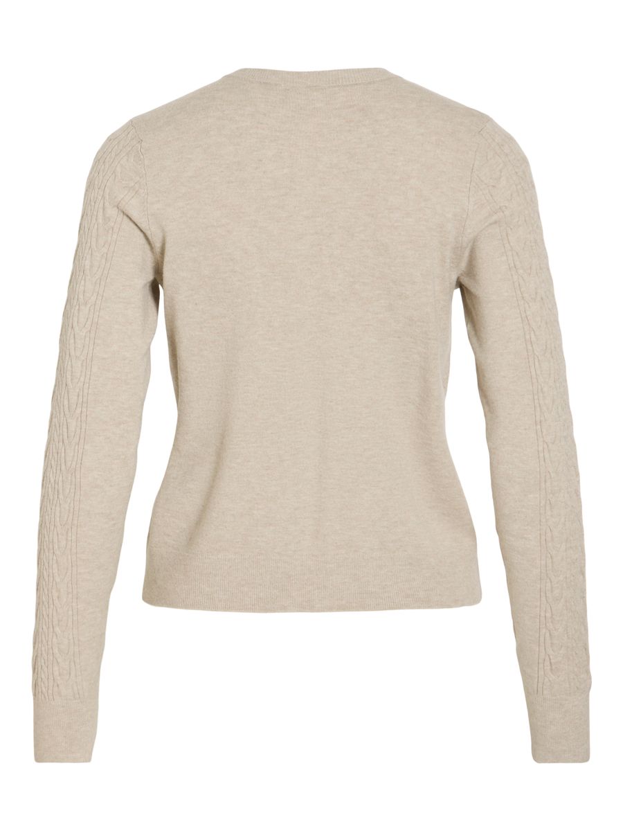 VIKERRY CABLE L/S KNIT CARDIGAN-NOOS
