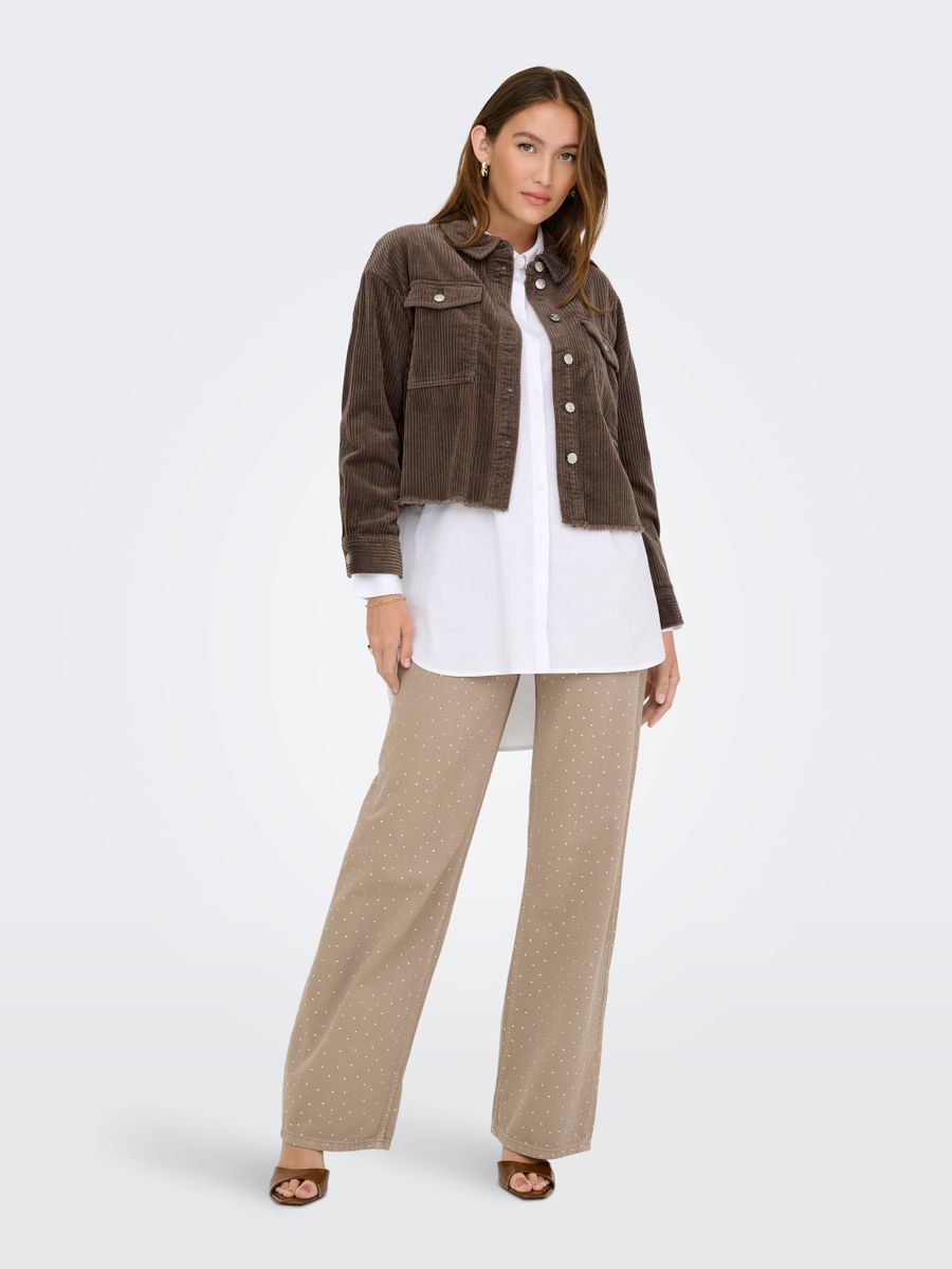 ONLMARINA-ENY L/S CORD JACKET PNT NOOS