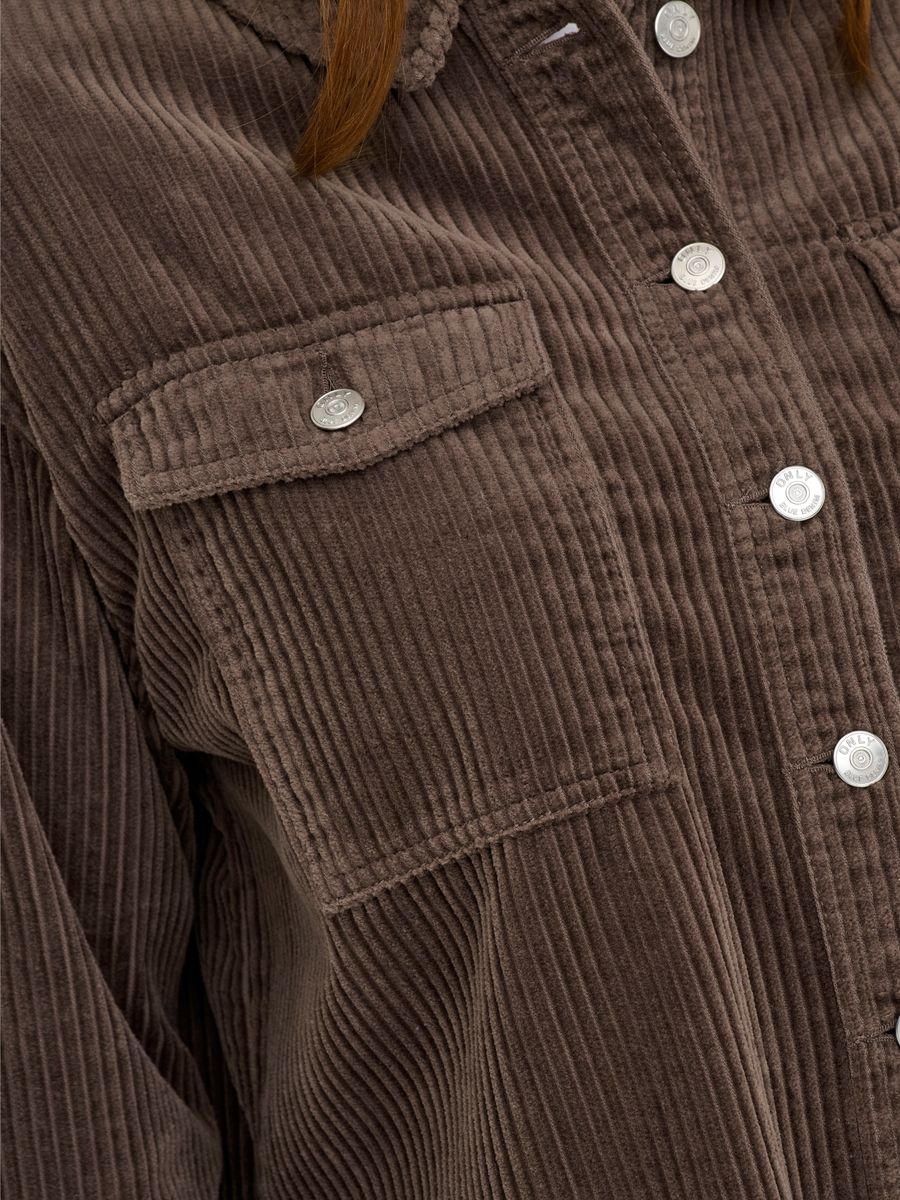 ONLMARINA-ENY L/S CORD JACKET PNT NOOS