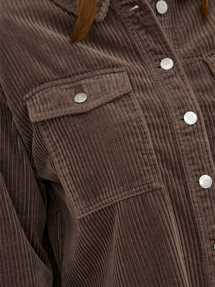 ONLMARINA-ENY L/S CORD JACKET PNT NOOS