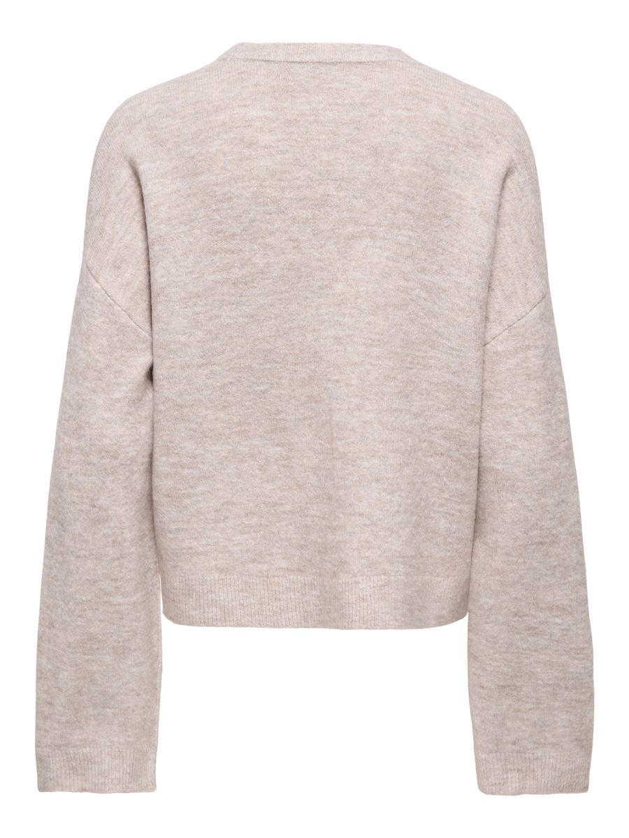 ONLSIMONI L/S O-NECK PULLOVER KNT NOOS