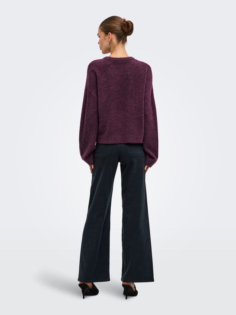 ONLSIMONI L/S O-NECK PULLOVER KNT NOOS