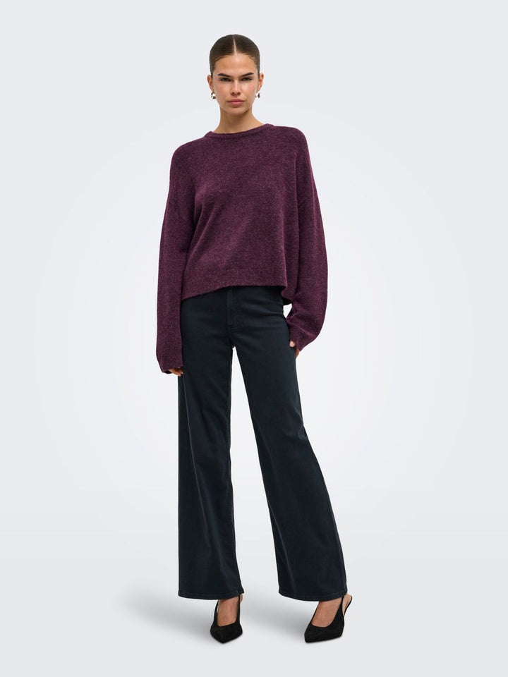 ONLSIMONI L/S O-NECK PULLOVER KNT NOOS