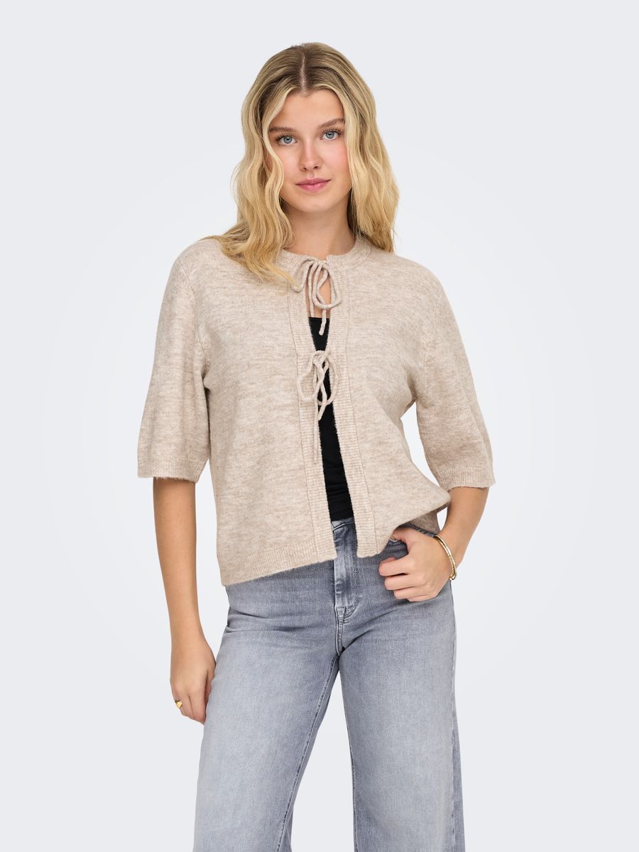 ONLSIMONI 2/4 BOW CARDIGAN KNT NOOS