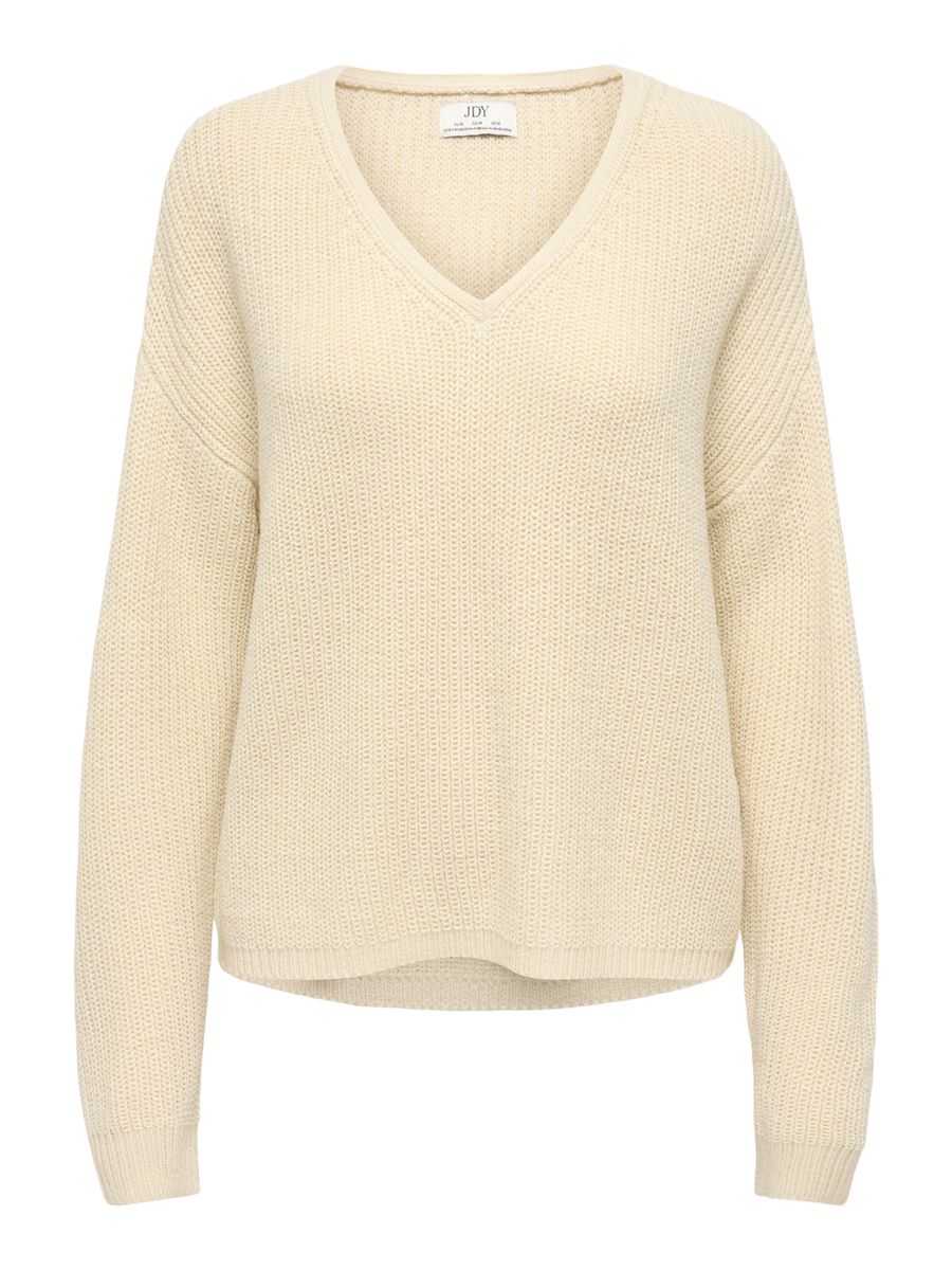 JDYEVIE L/S V-NECK PULLOVER KNT