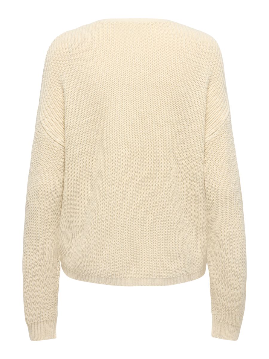 JDYEVIE L/S V-NECK PULLOVER KNT