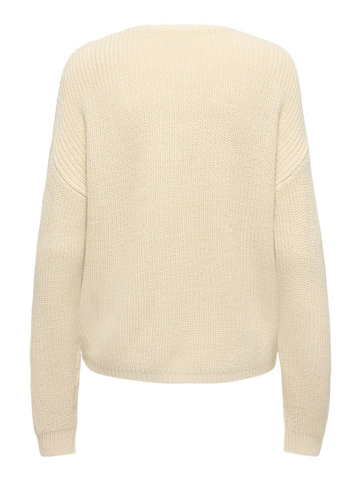 JDYEVIE L/S V-NECK PULLOVER KNT