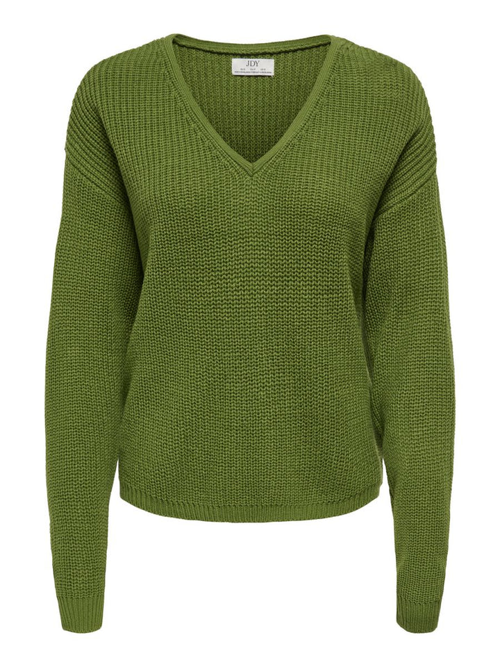JDYEVIE L/S V-NECK PULLOVER KNT