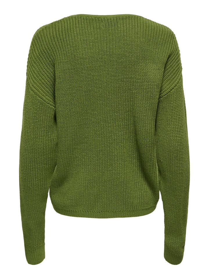 JDYEVIE L/S V-NECK PULLOVER KNT