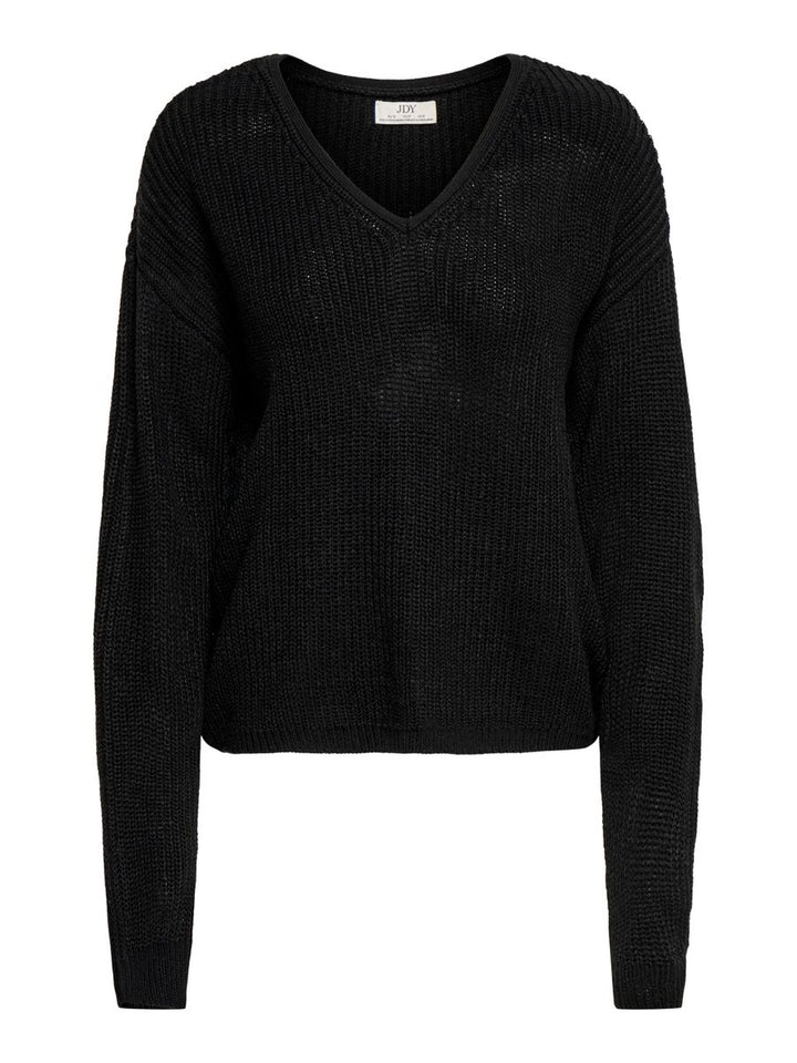 JDYEVIE L/S V-NECK PULLOVER KNT