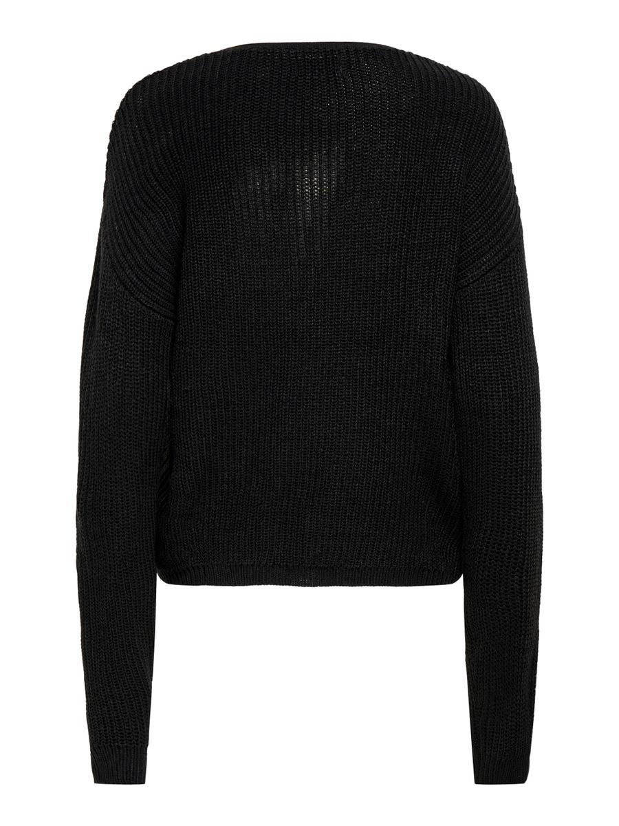 JDYEVIE L/S V-NECK PULLOVER KNT