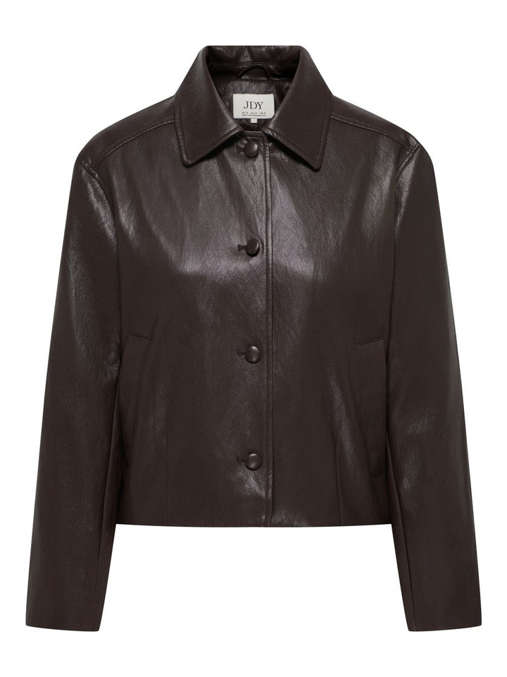 JDYAURORA FAUX LEATHER JACKET OTW SGO