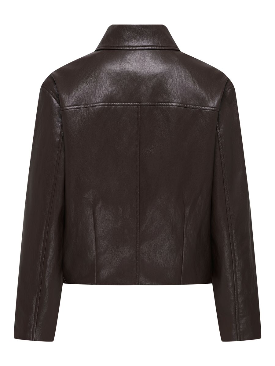 JDYAURORA FAUX LEATHER JACKET OTW SGO