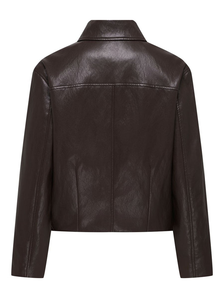 JDYAURORA FAUX LEATHER JACKET OTW SGO