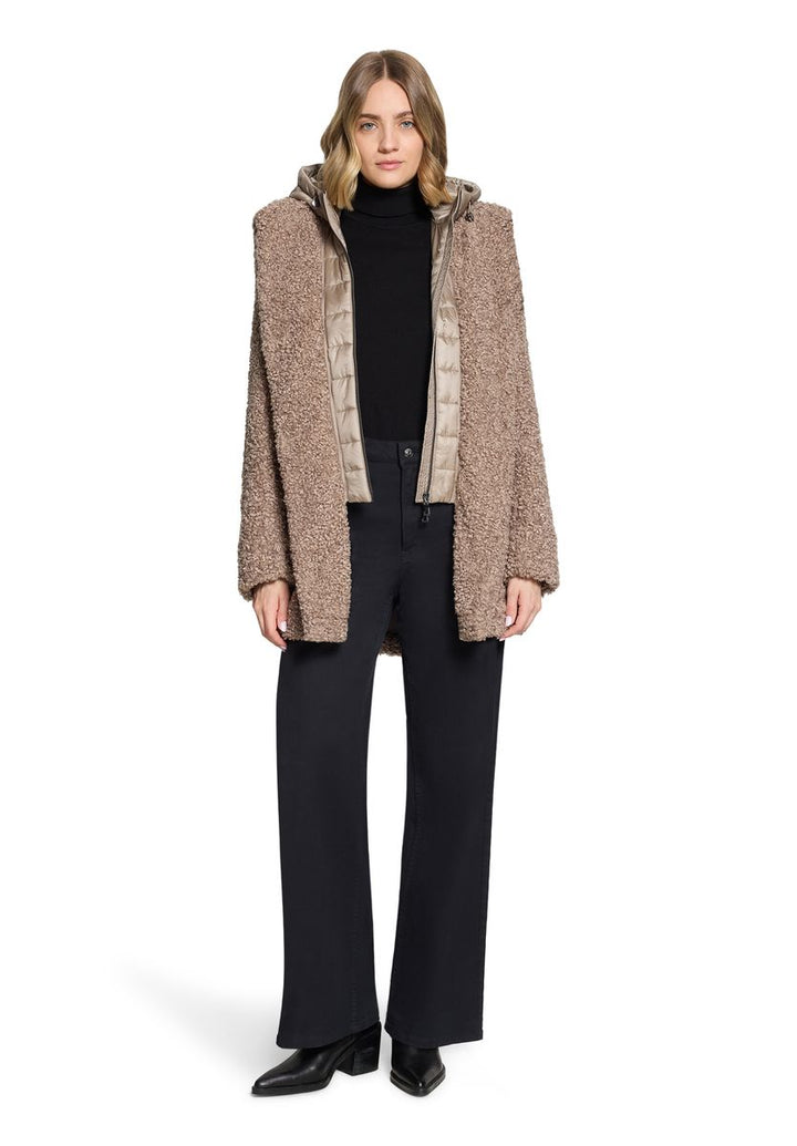 Plüschjacke