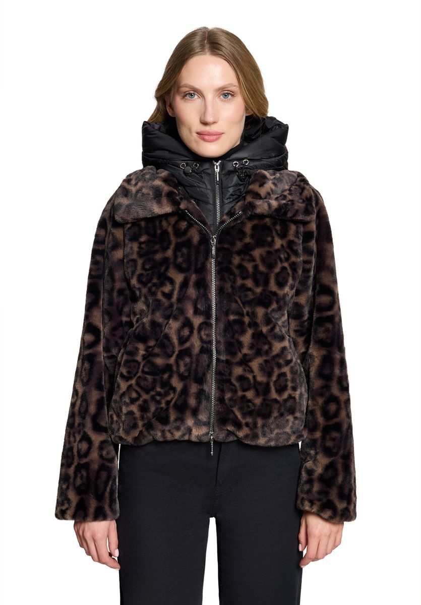 Plüschjacke
