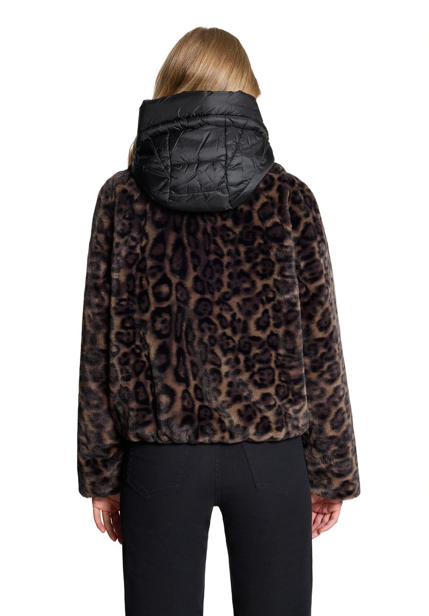 Plüschjacke