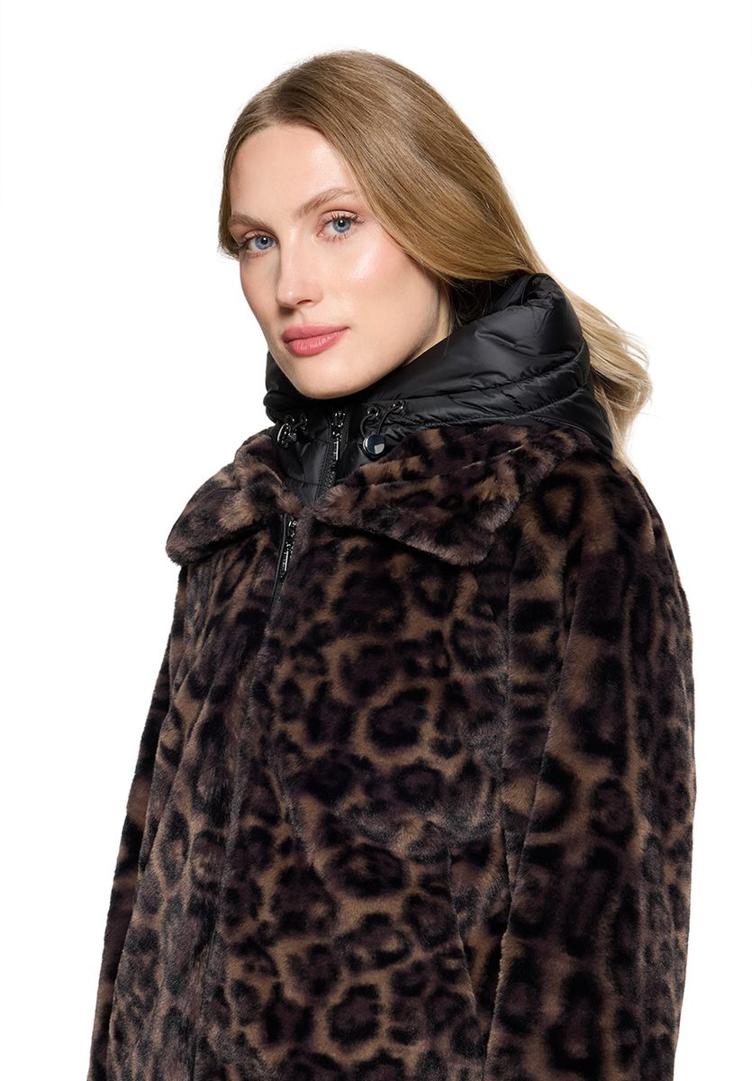 Plüschjacke
