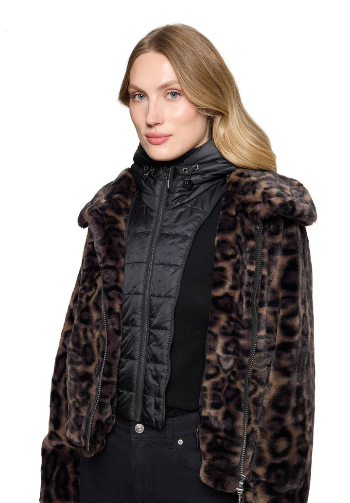 Plüschjacke