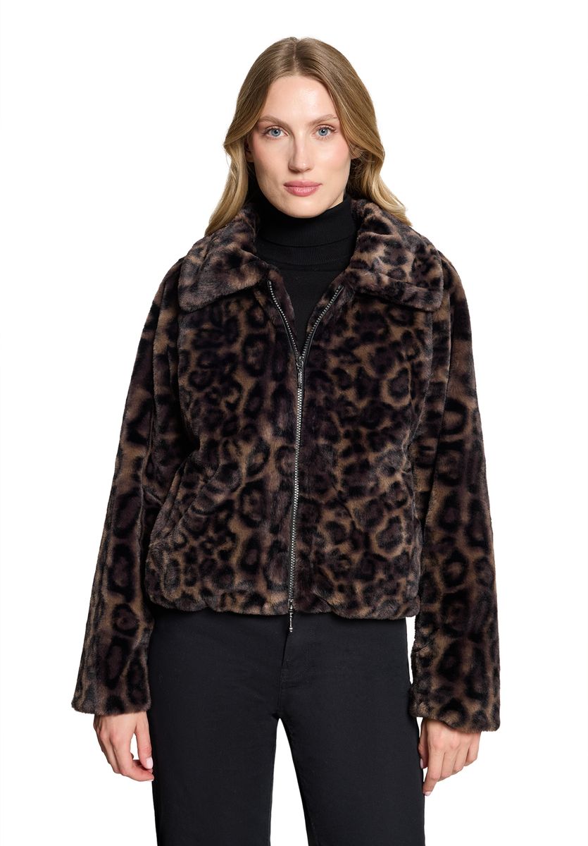 Plüschjacke