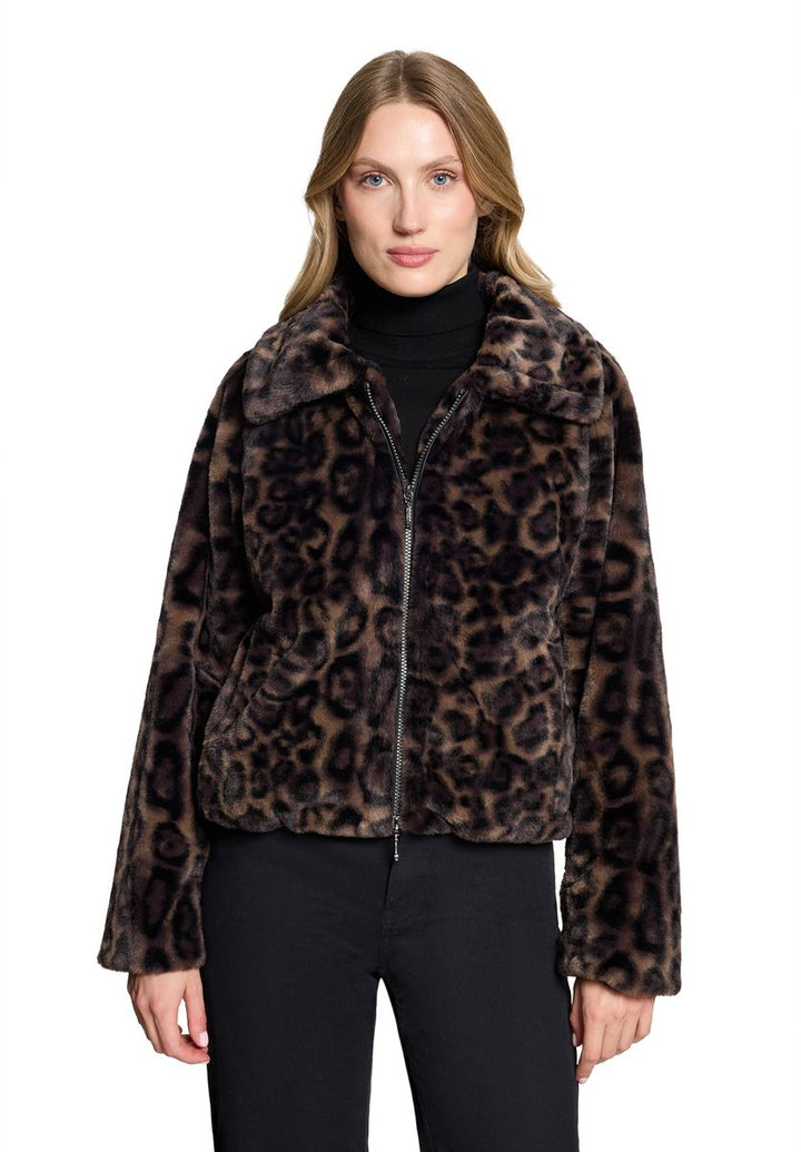Plüschjacke