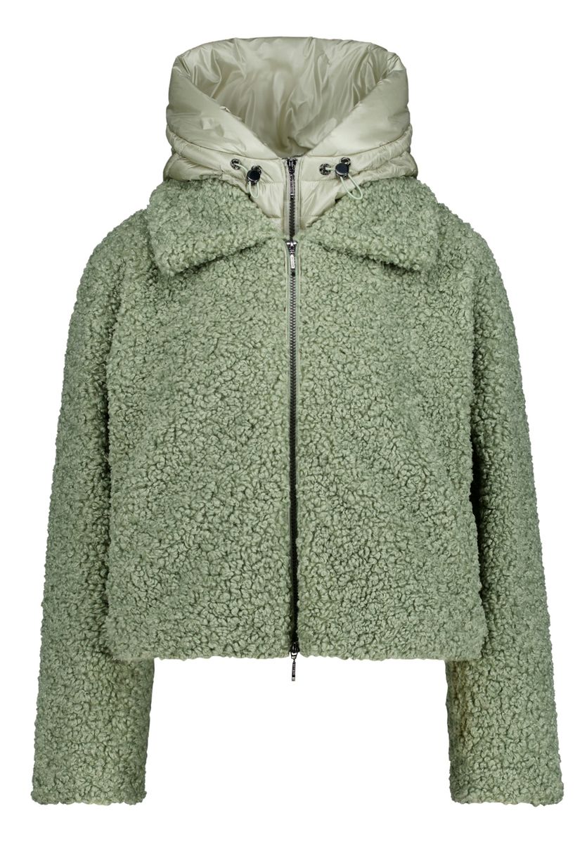 Plüschjacke