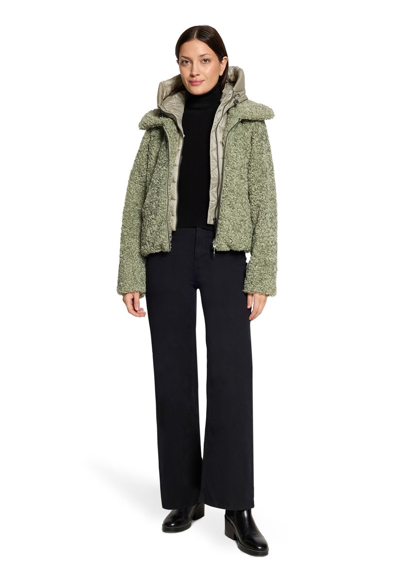 Plüschjacke