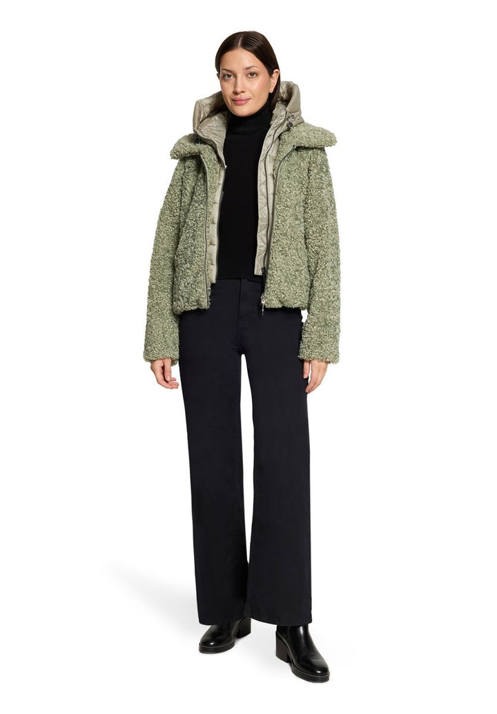Plüschjacke