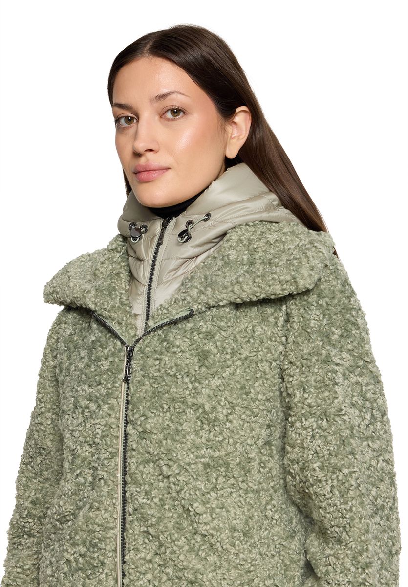 Plüschjacke