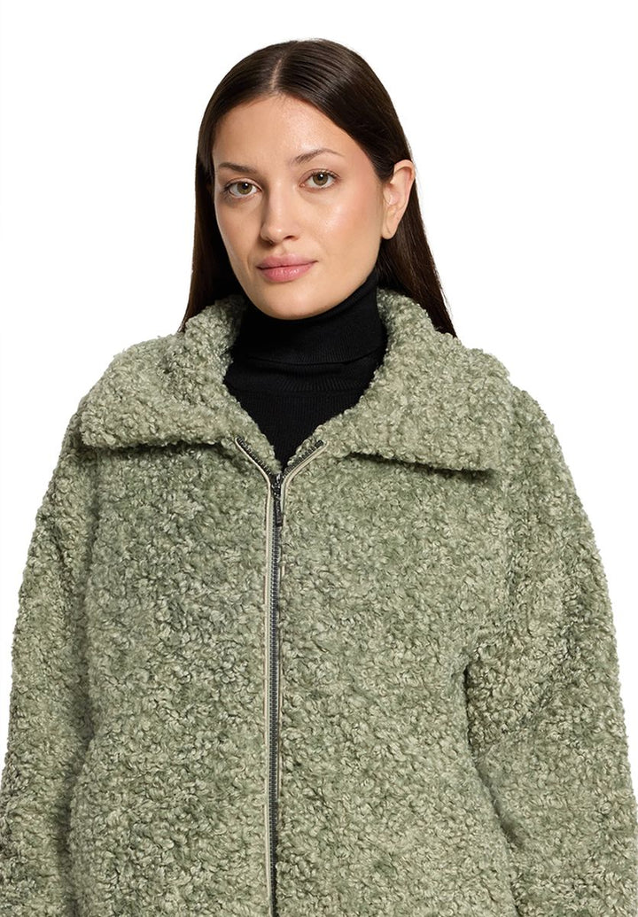 Plüschjacke