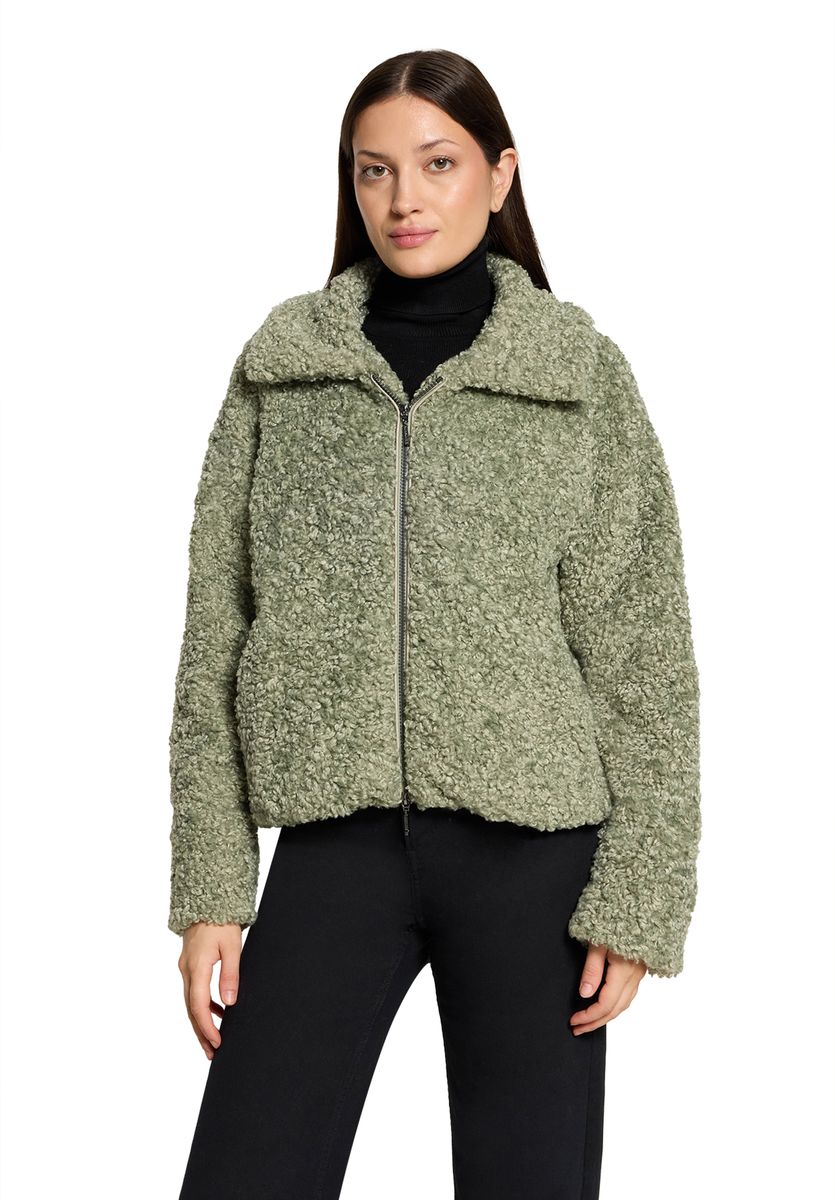 Plüschjacke