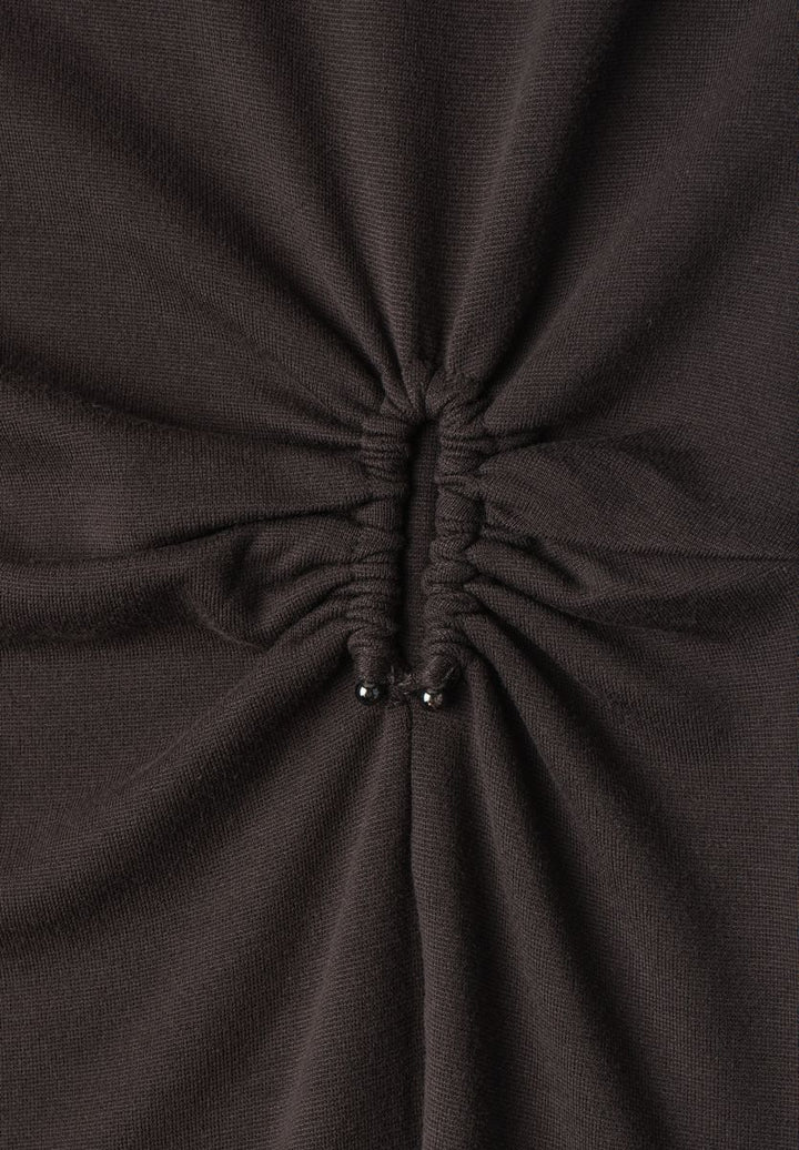 Midikleid aus Jersey in Wickel-Optik